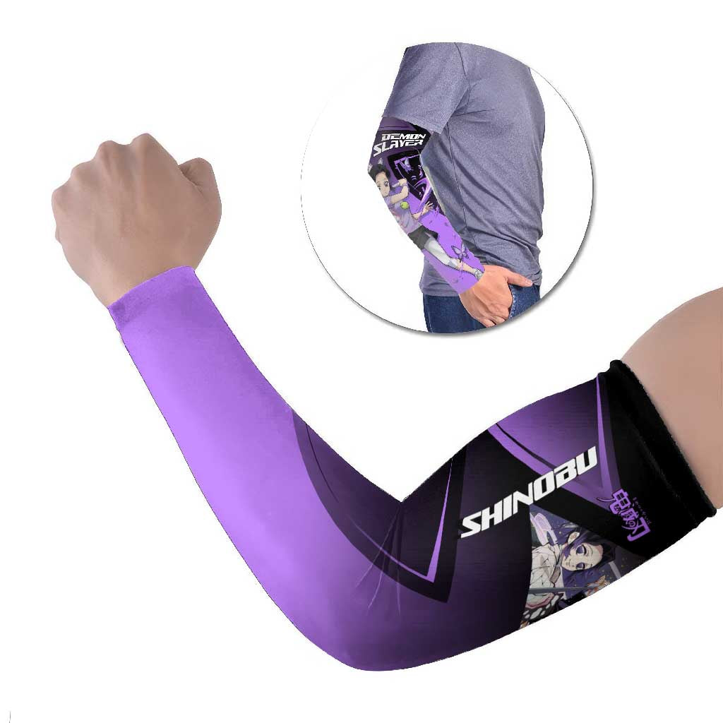 Shinobu Kocho Insect Rally Arm Sleeves Sporty Anime Mashup Style