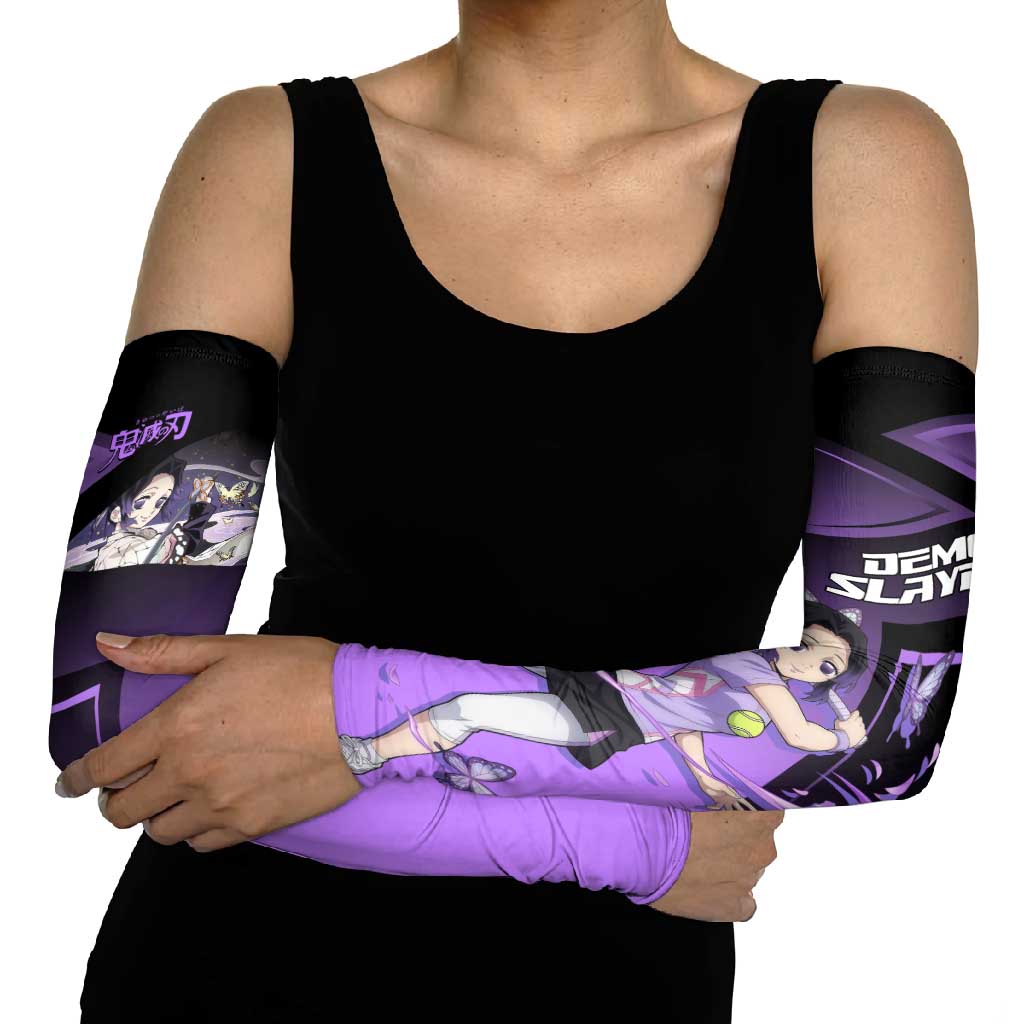 Shinobu Kocho Insect Rally Arm Sleeves Sporty Anime Mashup Style