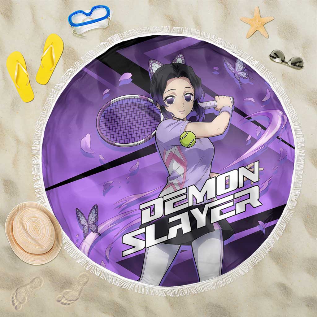 Shinobu Kocho Insect Rally Beach Blanket Sporty Anime Mashup Style
