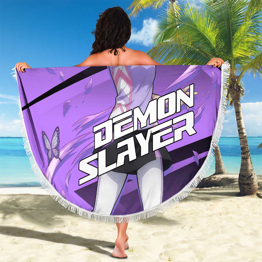 Shinobu Kocho Insect Rally Beach Blanket Sporty Anime Mashup Style