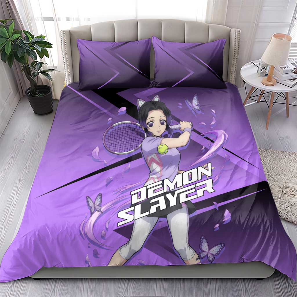 Shinobu Kocho Insect Rally Bedding Set Sporty Anime Mashup Style