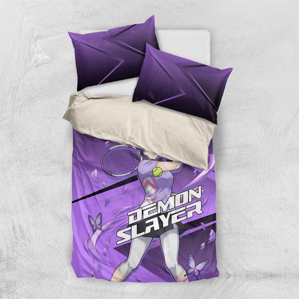 Shinobu Kocho Insect Rally Bedding Set Sporty Anime Mashup Style