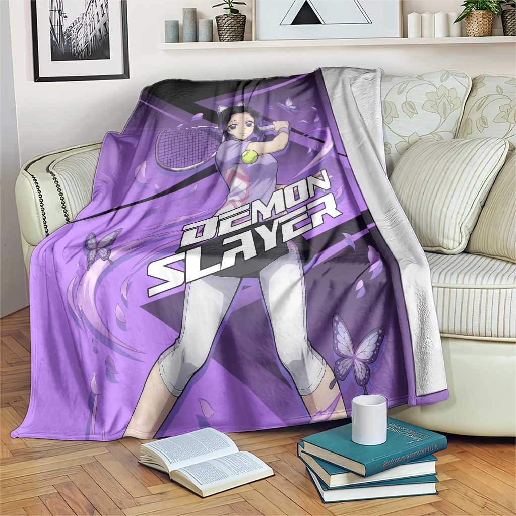 Shinobu Kocho Insect Rally Blanket Sporty Anime Mashup Style