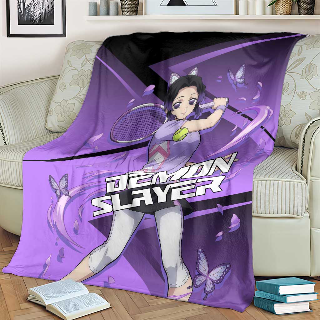 Shinobu Kocho Insect Rally Blanket Sporty Anime Mashup Style