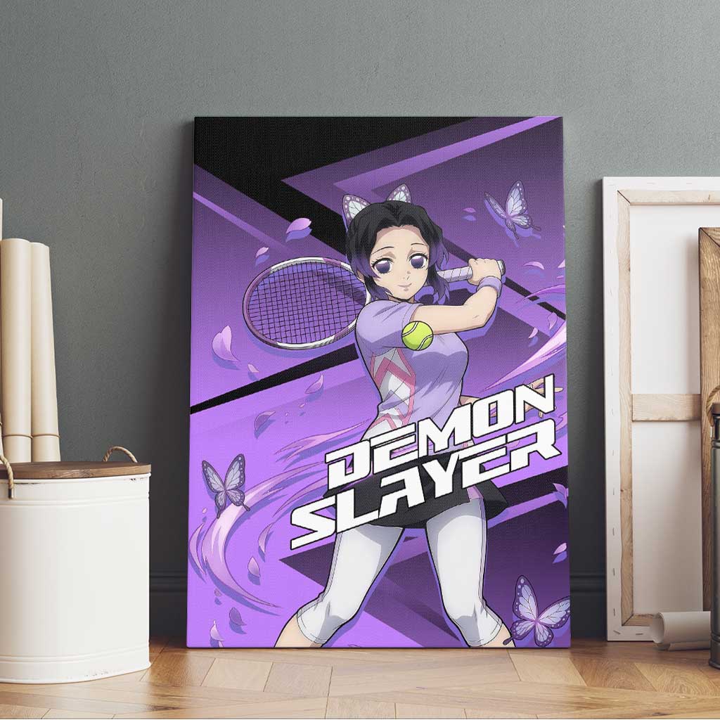 Shinobu Kocho Insect Rally Canvas Wall Art Sporty Anime Mashup Style