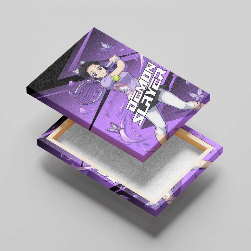 Shinobu Kocho Insect Rally Canvas Wall Art Sporty Anime Mashup Style