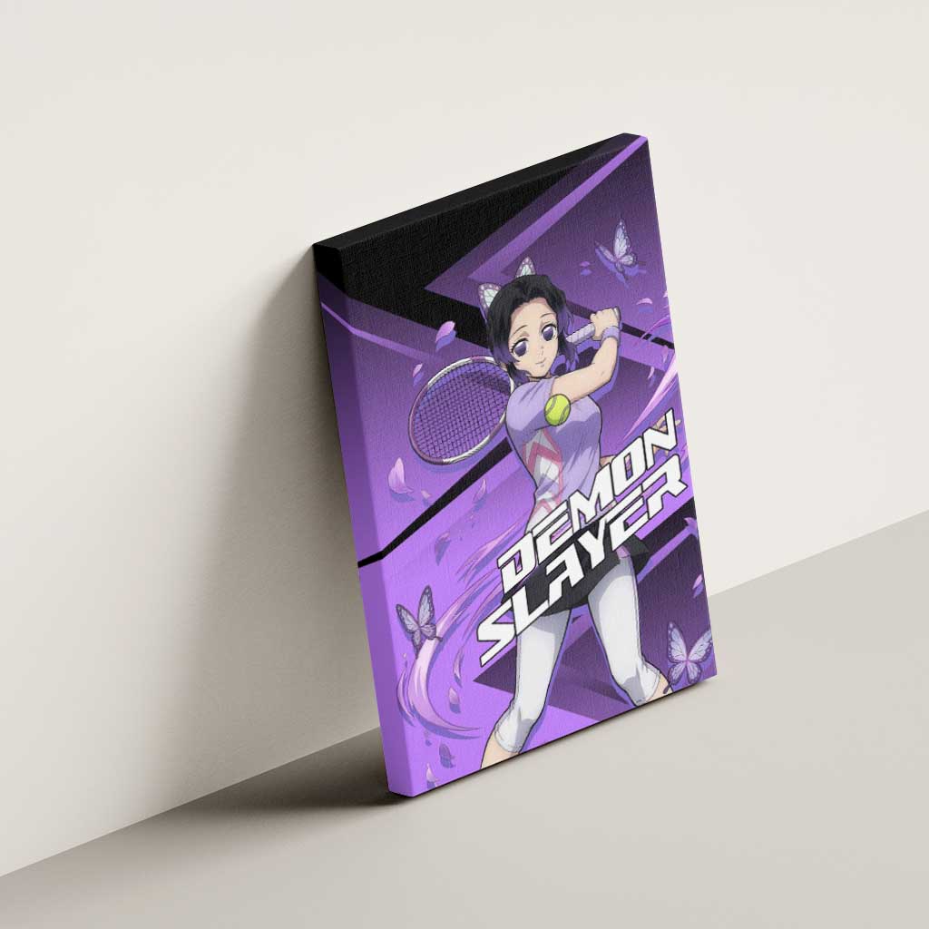Shinobu Kocho Insect Rally Canvas Wall Art Sporty Anime Mashup Style