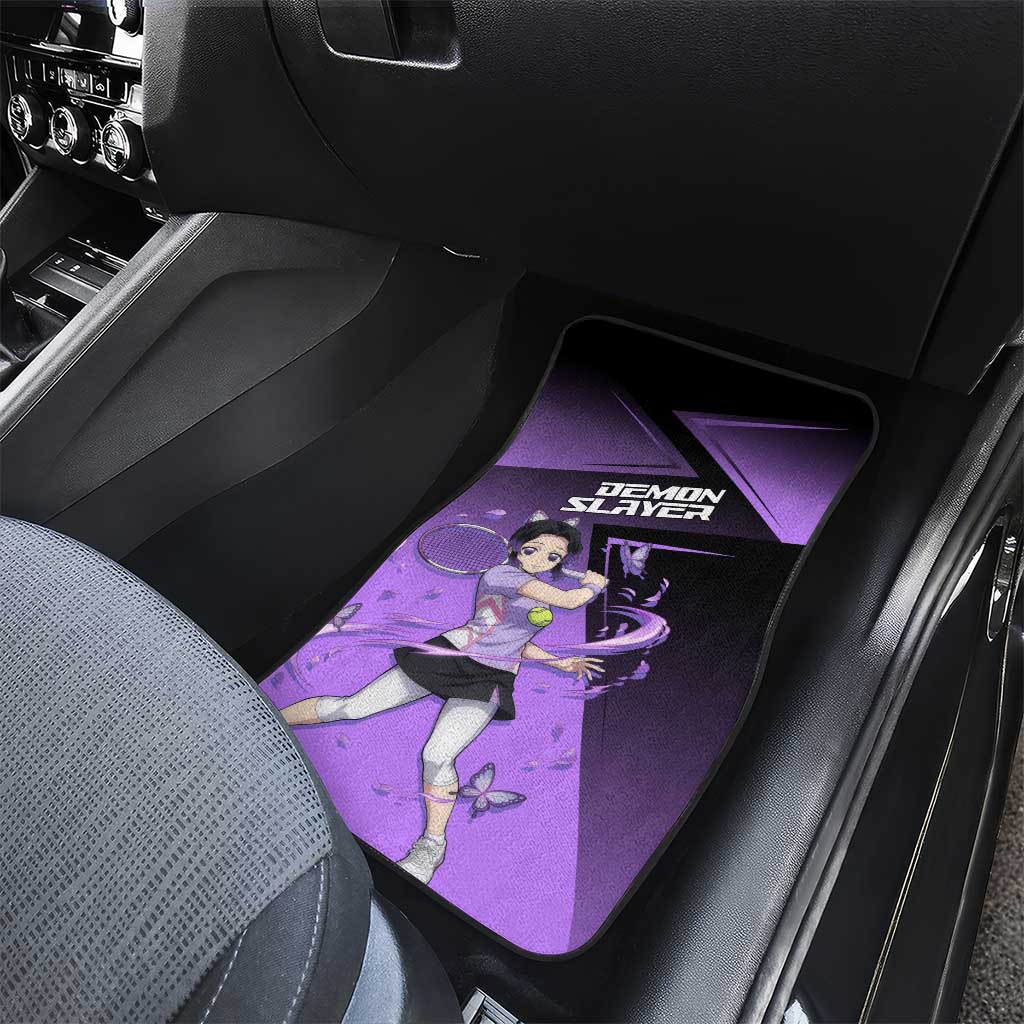 Shinobu Kocho Insect Rally Car Mats Sporty Anime Mashup Style
