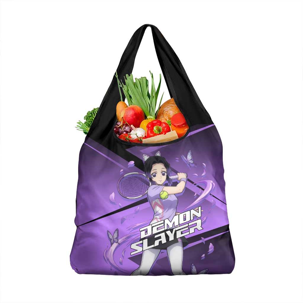 Shinobu Kocho Insect Rally Grocery Bag Sporty Anime Mashup Style