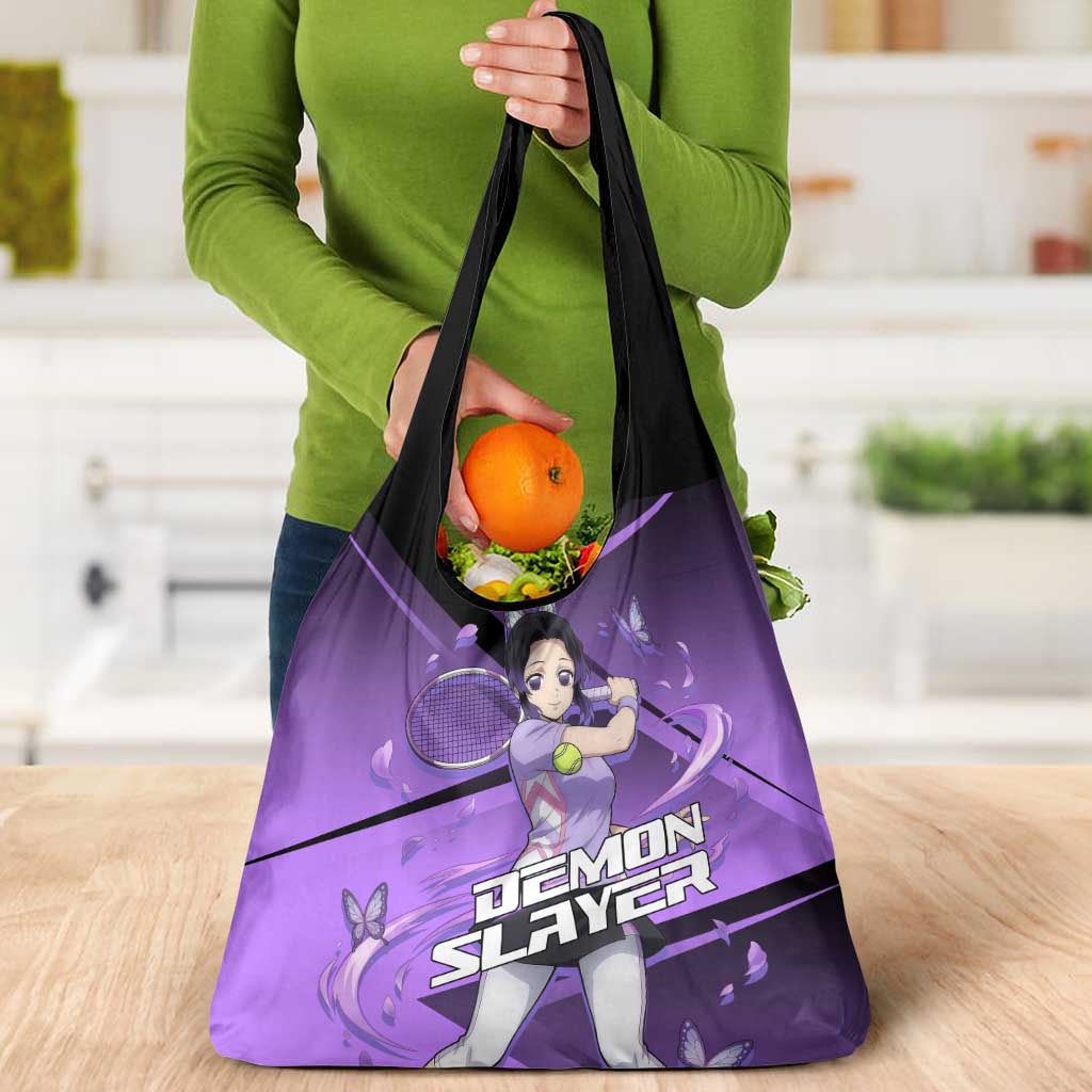 Shinobu Kocho Insect Rally Grocery Bag Sporty Anime Mashup Style