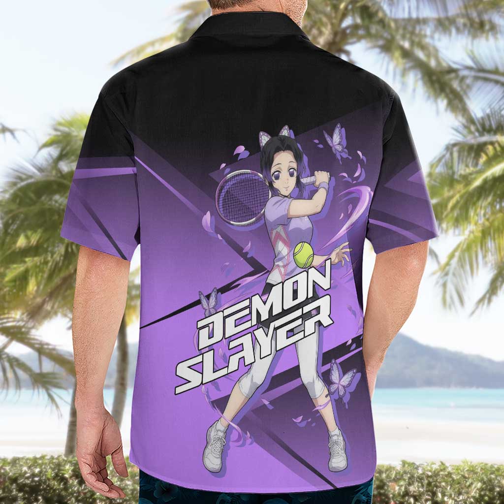 Shinobu Kocho Insect Rally Hawaiian Shirt Sporty Anime Mashup Style