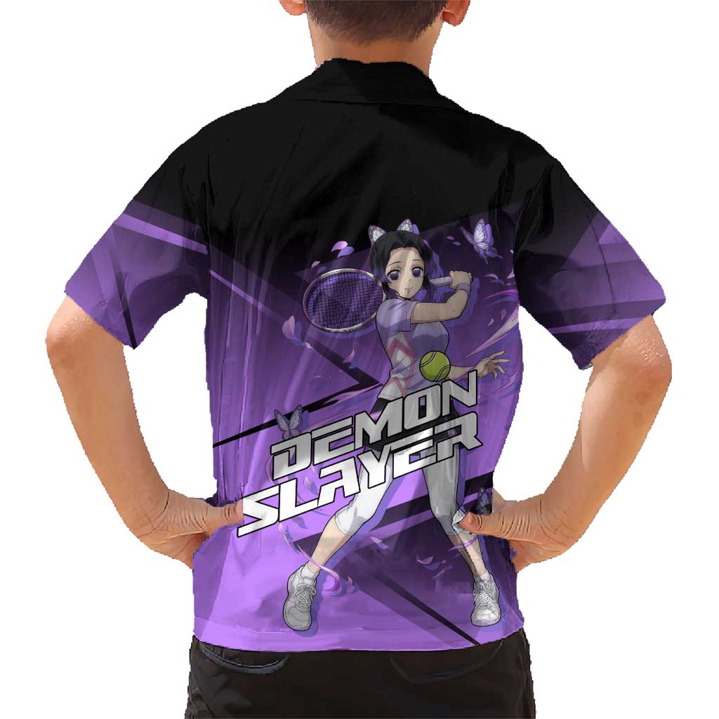 Shinobu Kocho Insect Rally Hawaiian Shirt Sporty Anime Mashup Style