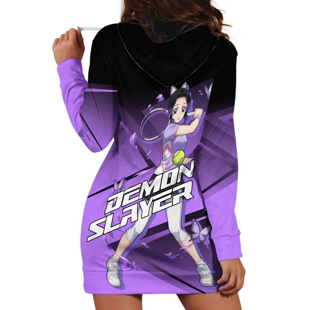 Shinobu Kocho Insect Rally Hoodie Dress Sporty Anime Mashup Style