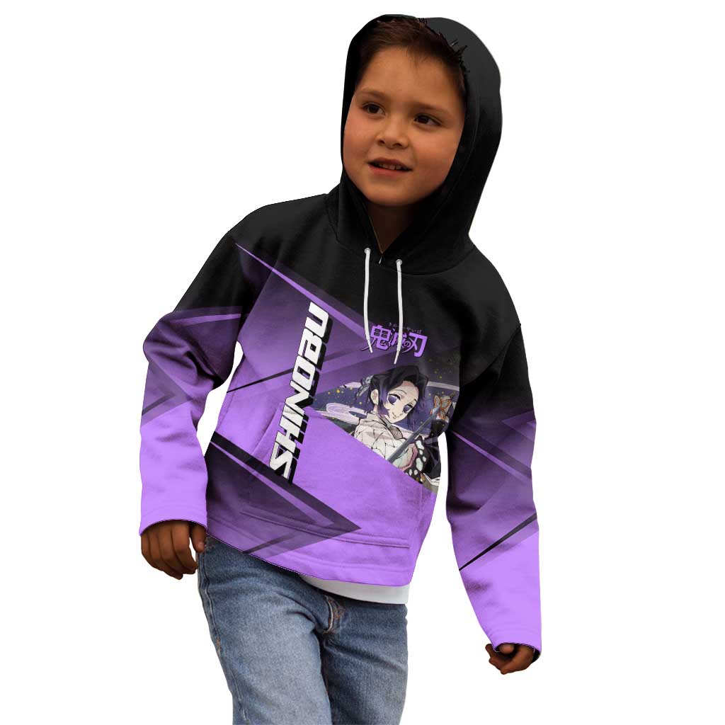 Shinobu Kocho Insect Rally Kid Hoodie Sporty Anime Mashup Style