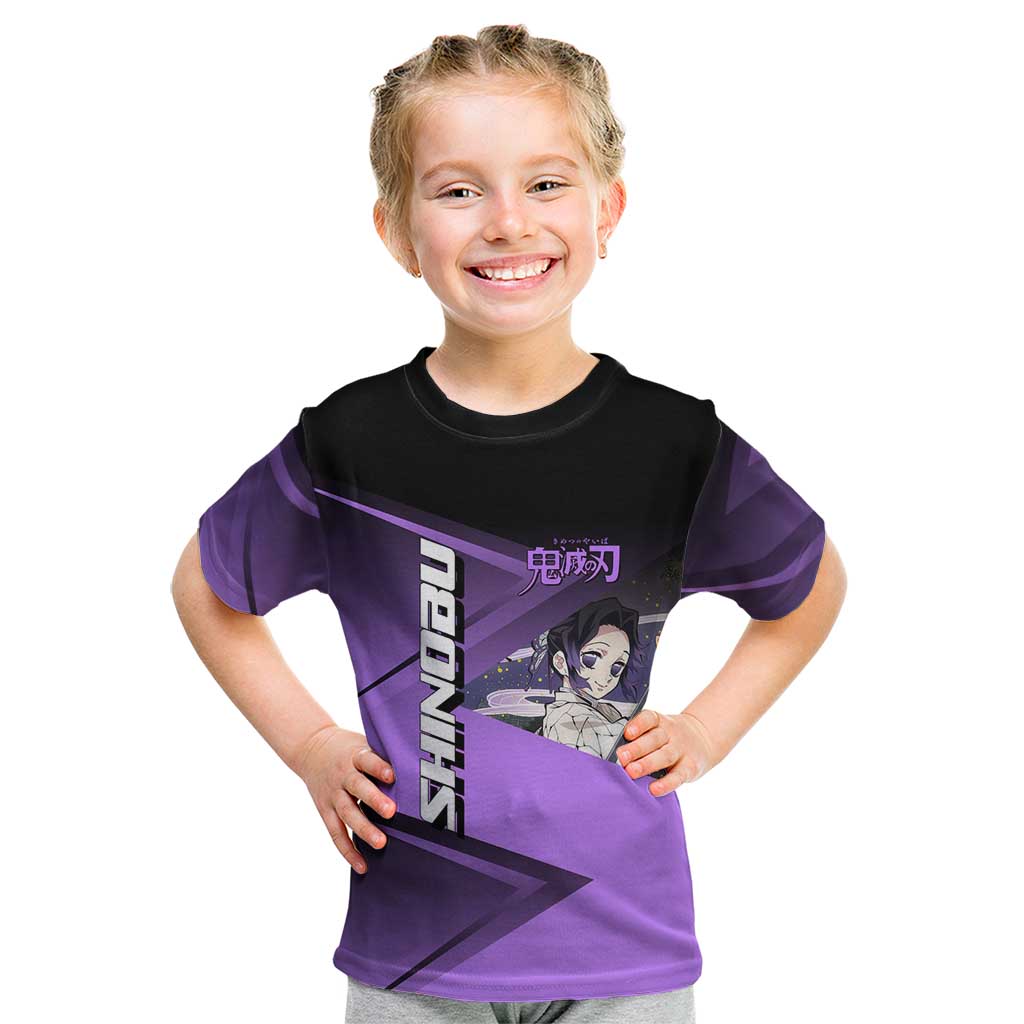Shinobu Kocho Insect Rally Kid T Shirt Sporty Anime Mashup Style