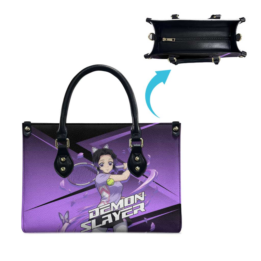 Shinobu Kocho Insect Rally Leather Bag Sporty Anime Mashup Style