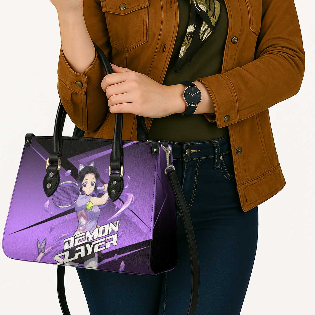 Shinobu Kocho Insect Rally Leather Bag Sporty Anime Mashup Style