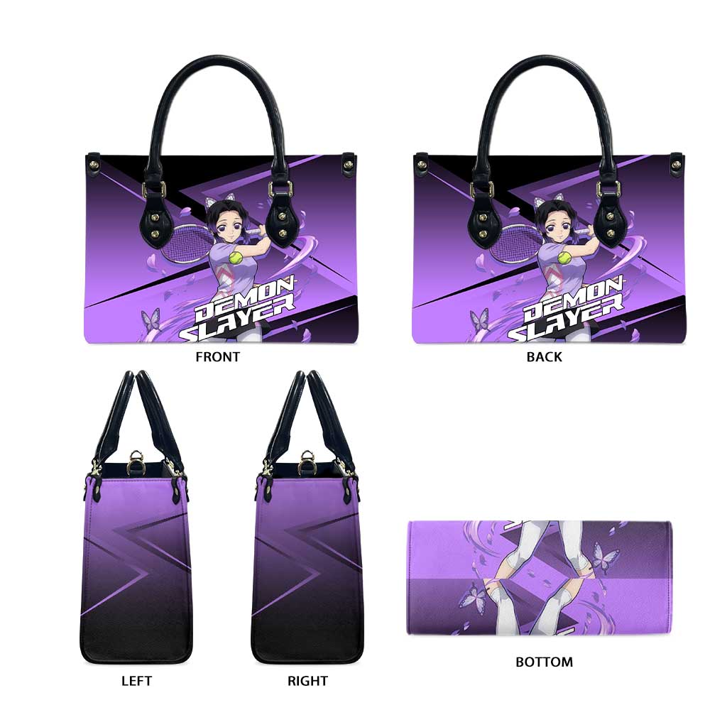 Shinobu Kocho Insect Rally Leather Bag Sporty Anime Mashup Style