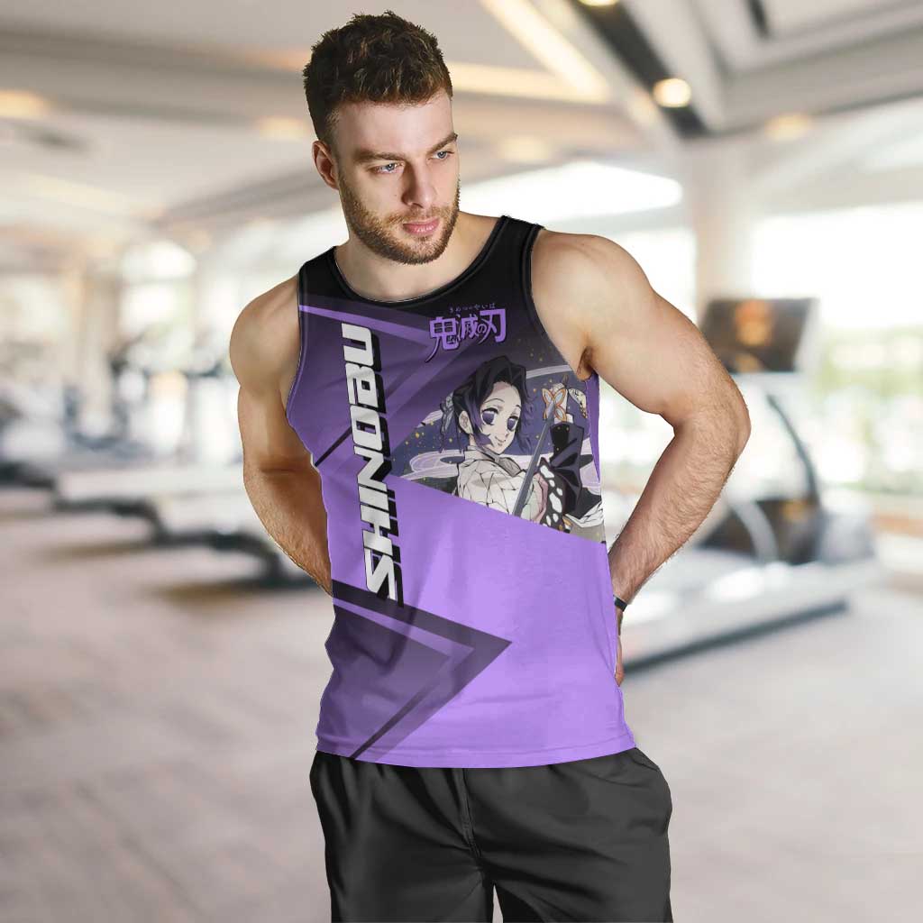 Shinobu Kocho Insect Rally Men Tank Top Sporty Anime Mashup Style