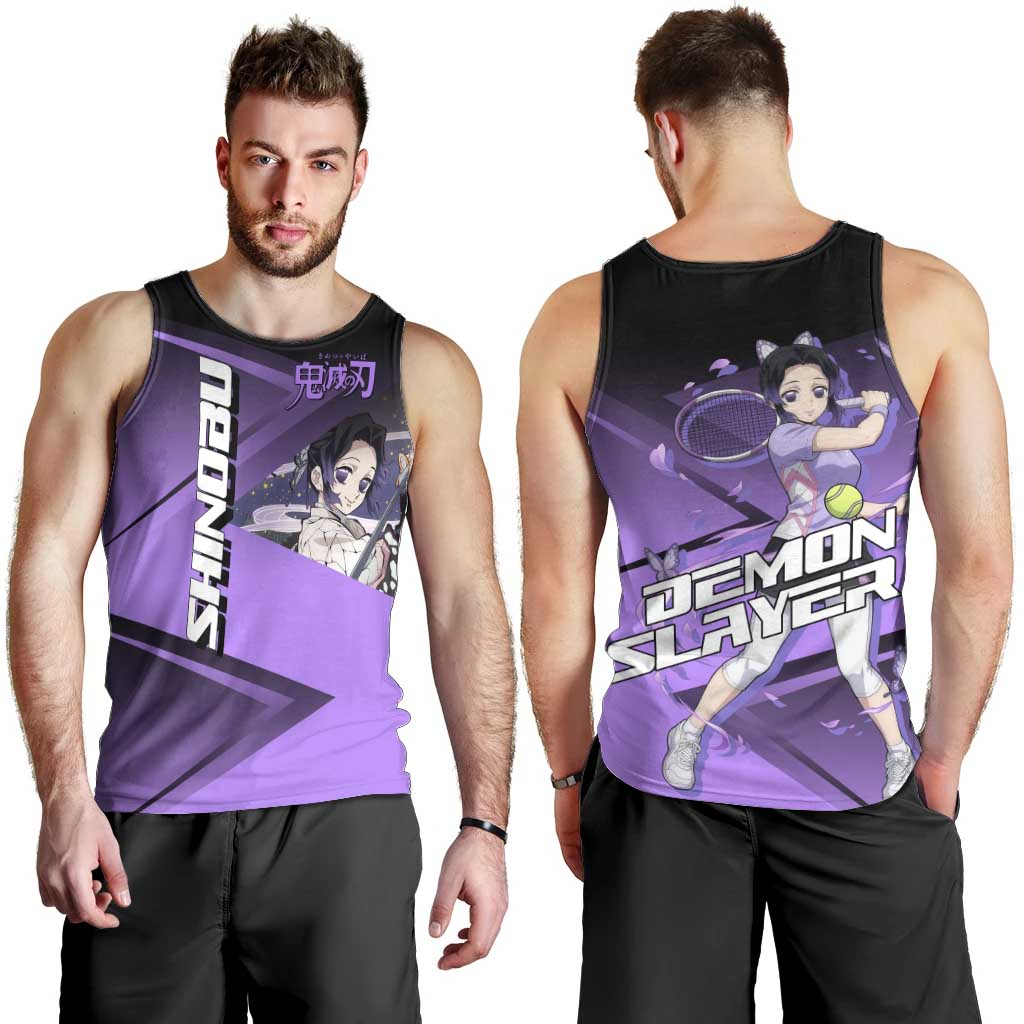 Shinobu Kocho Insect Rally Men Tank Top Sporty Anime Mashup Style