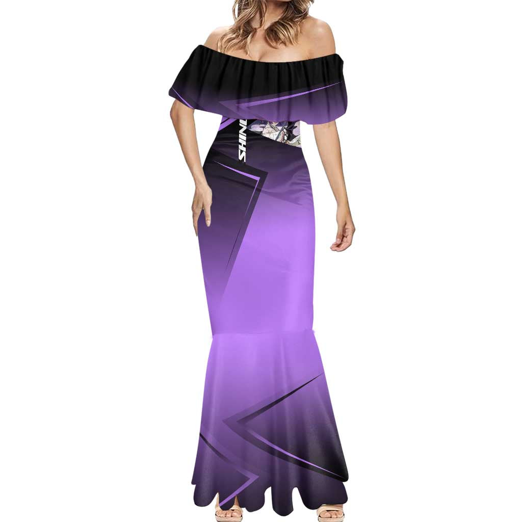 Shinobu Kocho Insect Rally Mermaid Dress Sporty Anime Mashup Style