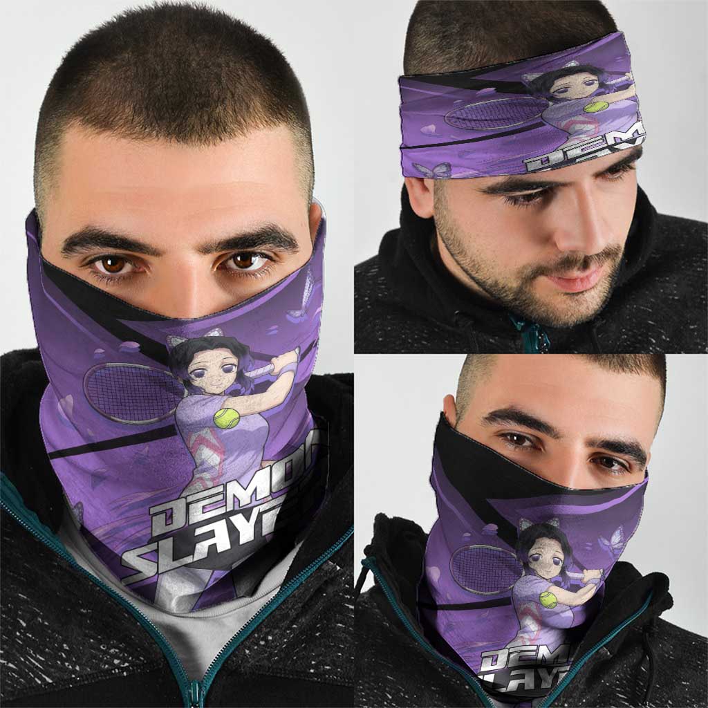 Shinobu Kocho Insect Rally Neck Gaiter Sporty Anime Mashup Style