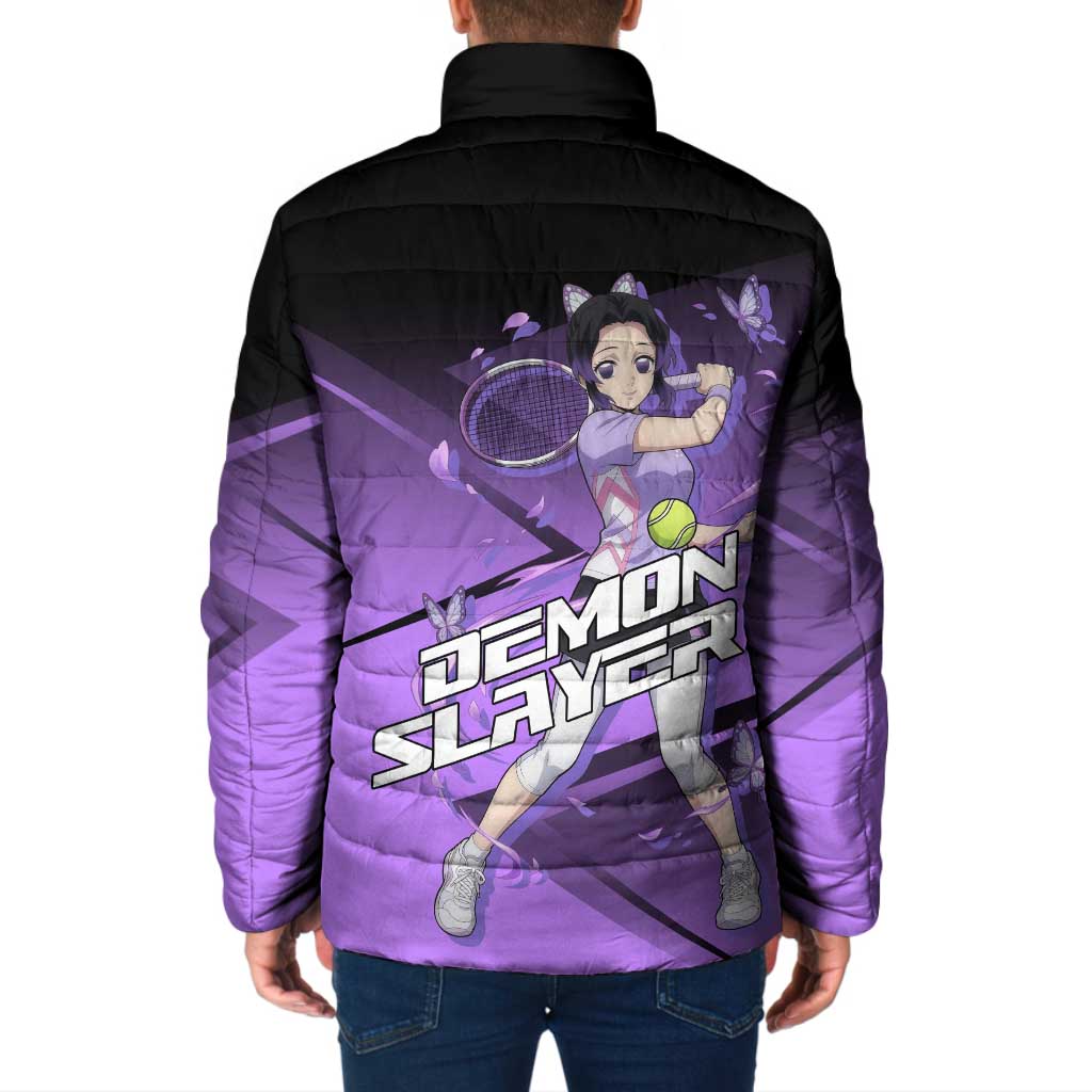 Shinobu Kocho Insect Rally Padded Jacket Sporty Anime Mashup Style