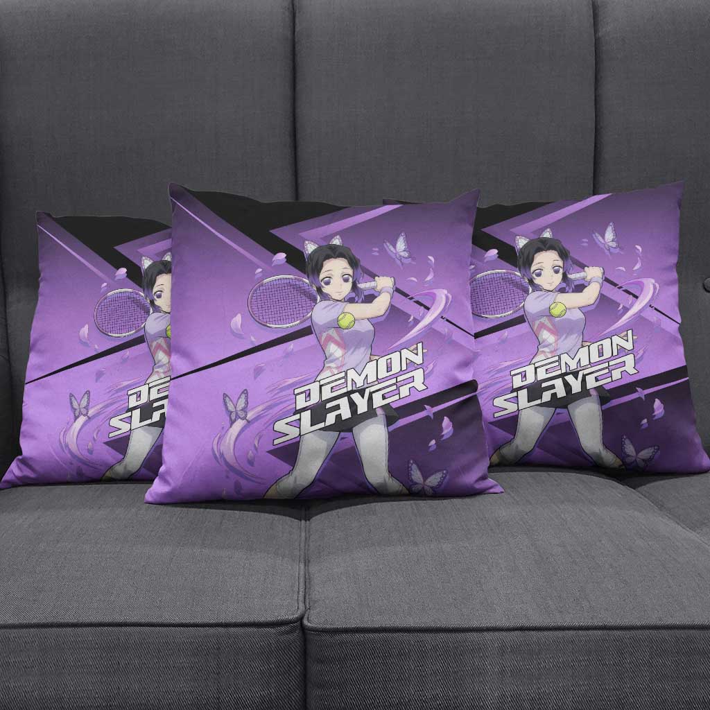 Shinobu Kocho Insect Rally Pillow Cover Sporty Anime Mashup Style