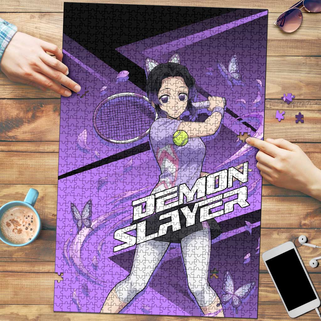 Shinobu Kocho Insect Rally Puzzle Sporty Anime Mashup Style