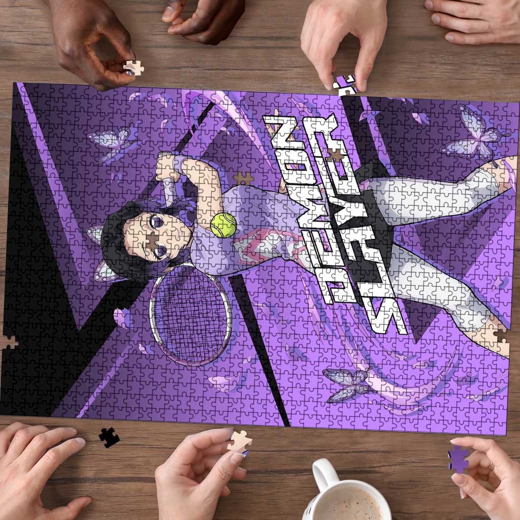 Shinobu Kocho Insect Rally Puzzle Sporty Anime Mashup Style