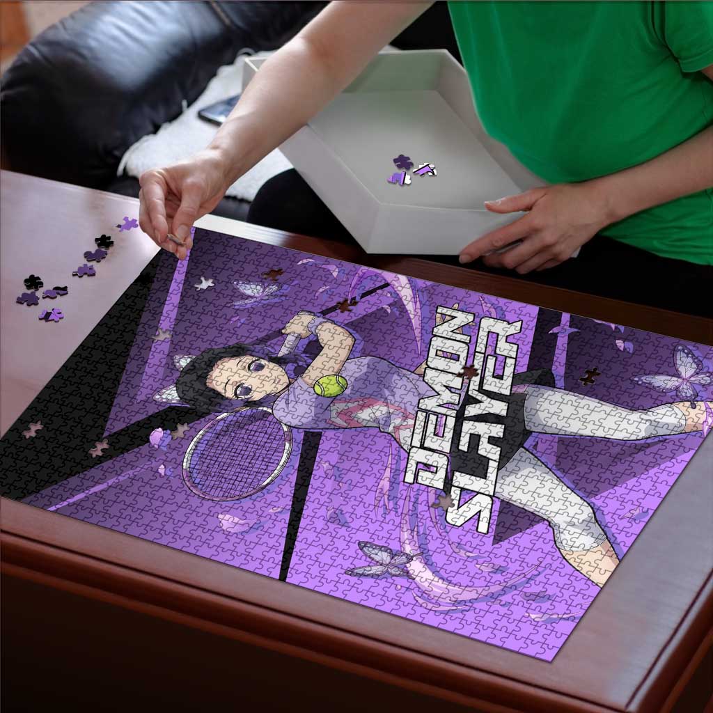 Shinobu Kocho Insect Rally Puzzle Sporty Anime Mashup Style