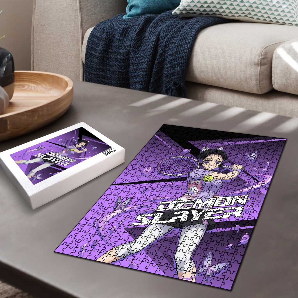 Shinobu Kocho Insect Rally Puzzle Sporty Anime Mashup Style