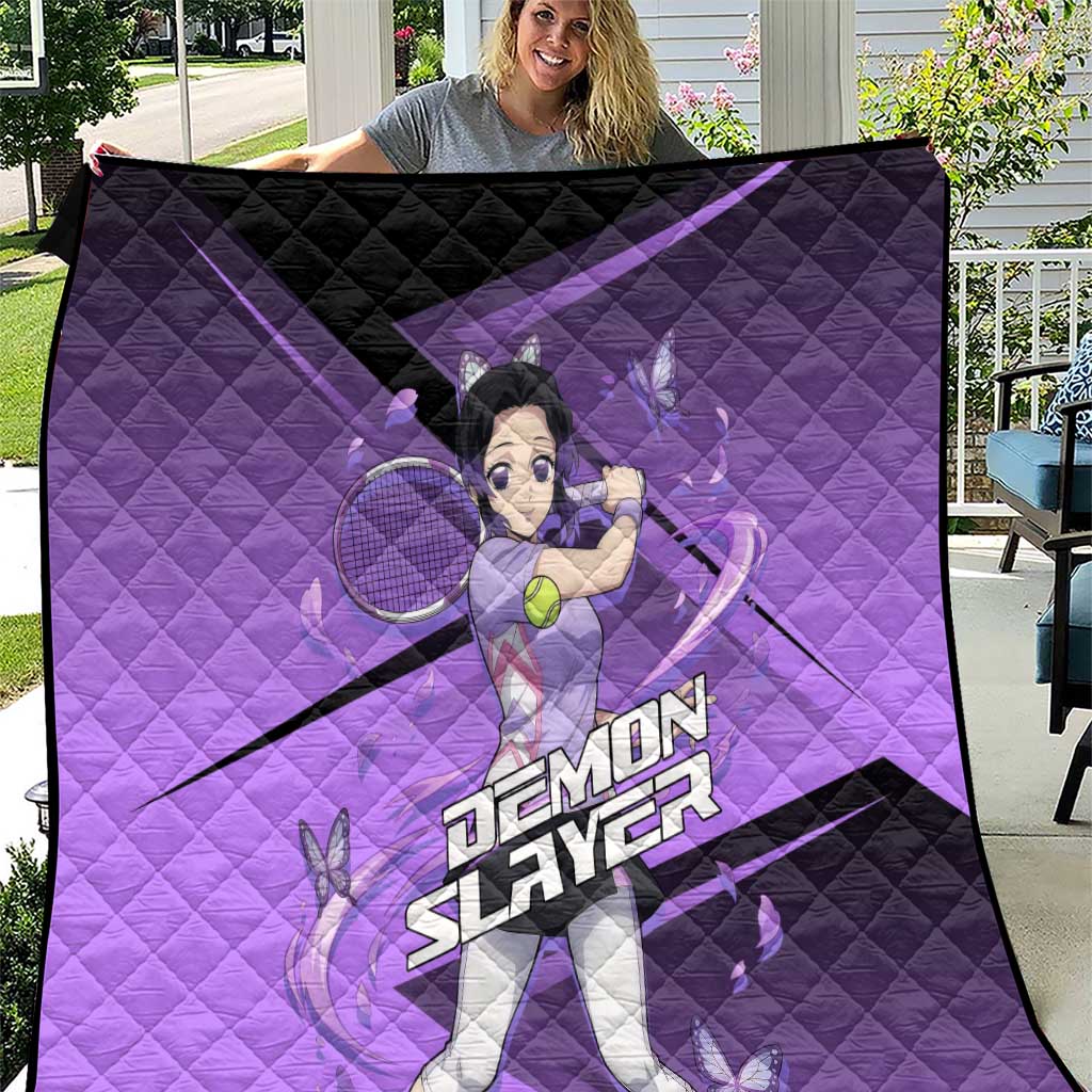 Shinobu Kocho Insect Rally Quilt Sporty Anime Mashup Style