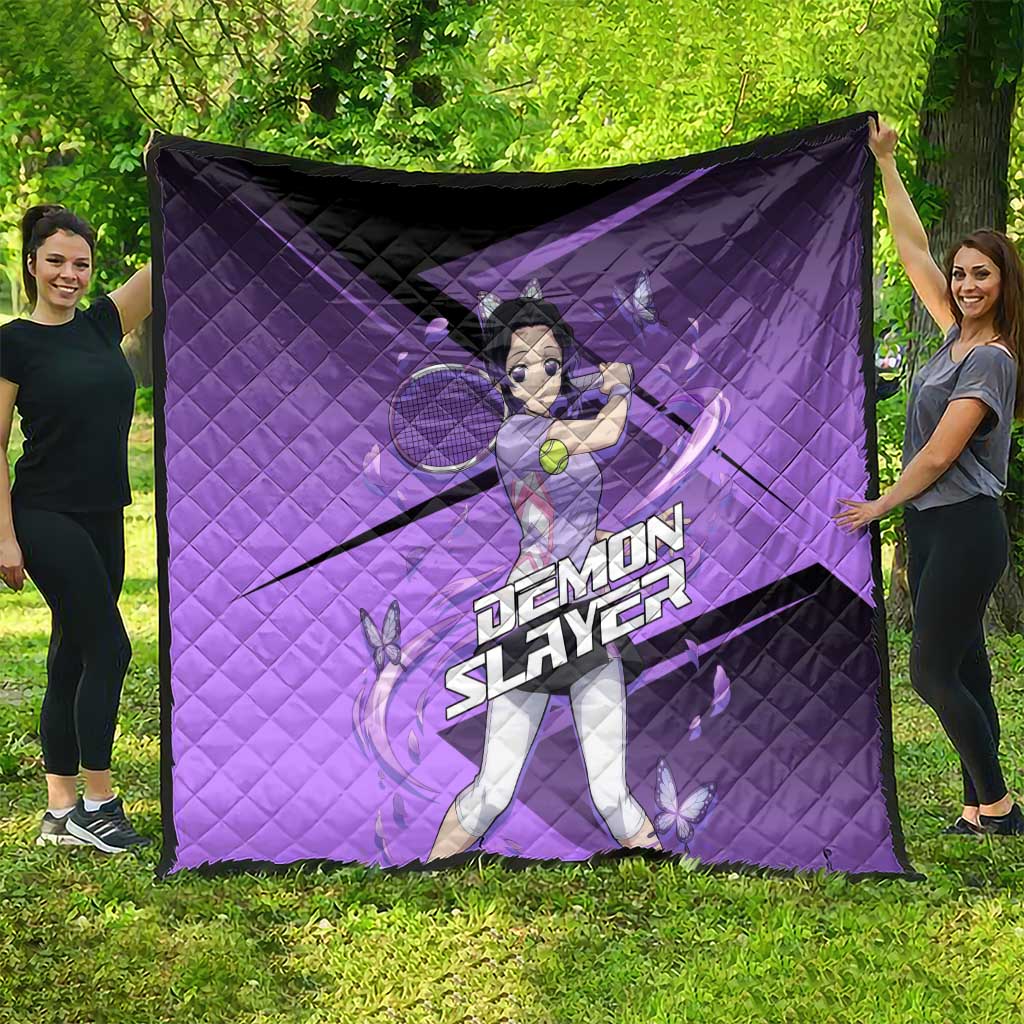 Shinobu Kocho Insect Rally Quilt Sporty Anime Mashup Style