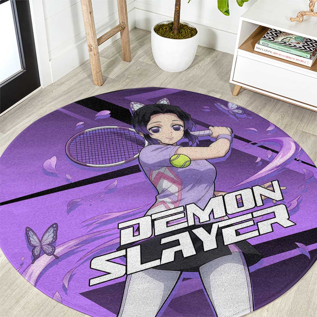 Shinobu Kocho Insect Rally Round Carpet Sporty Anime Mashup Style