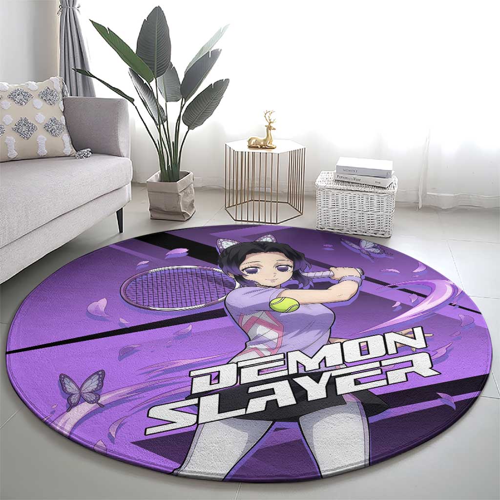Shinobu Kocho Insect Rally Round Carpet Sporty Anime Mashup Style