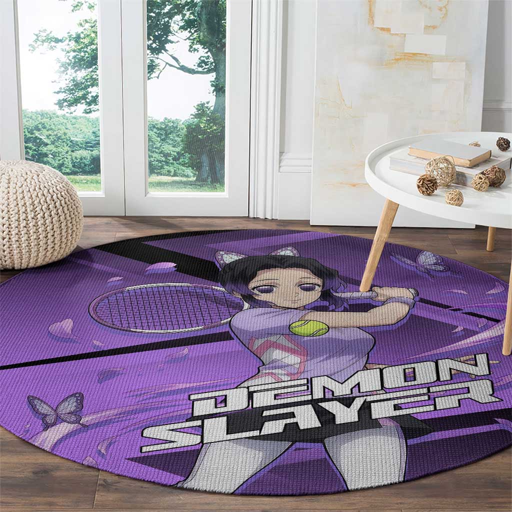 Shinobu Kocho Insect Rally Round Carpet Sporty Anime Mashup Style