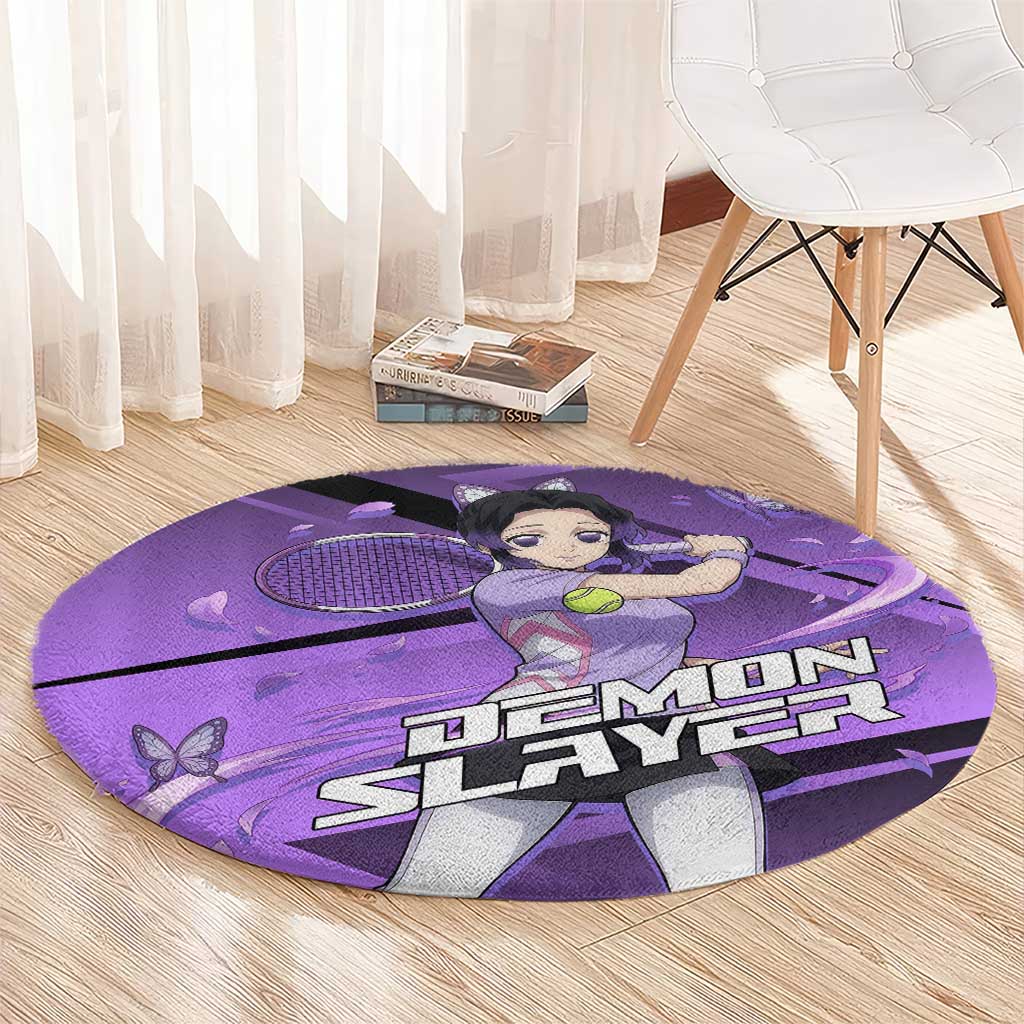 Shinobu Kocho Insect Rally Round Carpet Sporty Anime Mashup Style