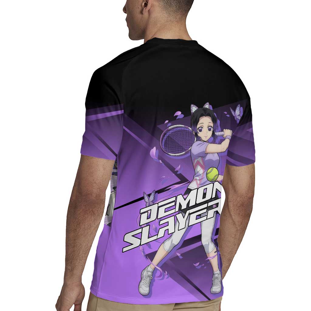 Shinobu Kocho Insect Rally Rugby Jersey Sporty Anime Mashup Style