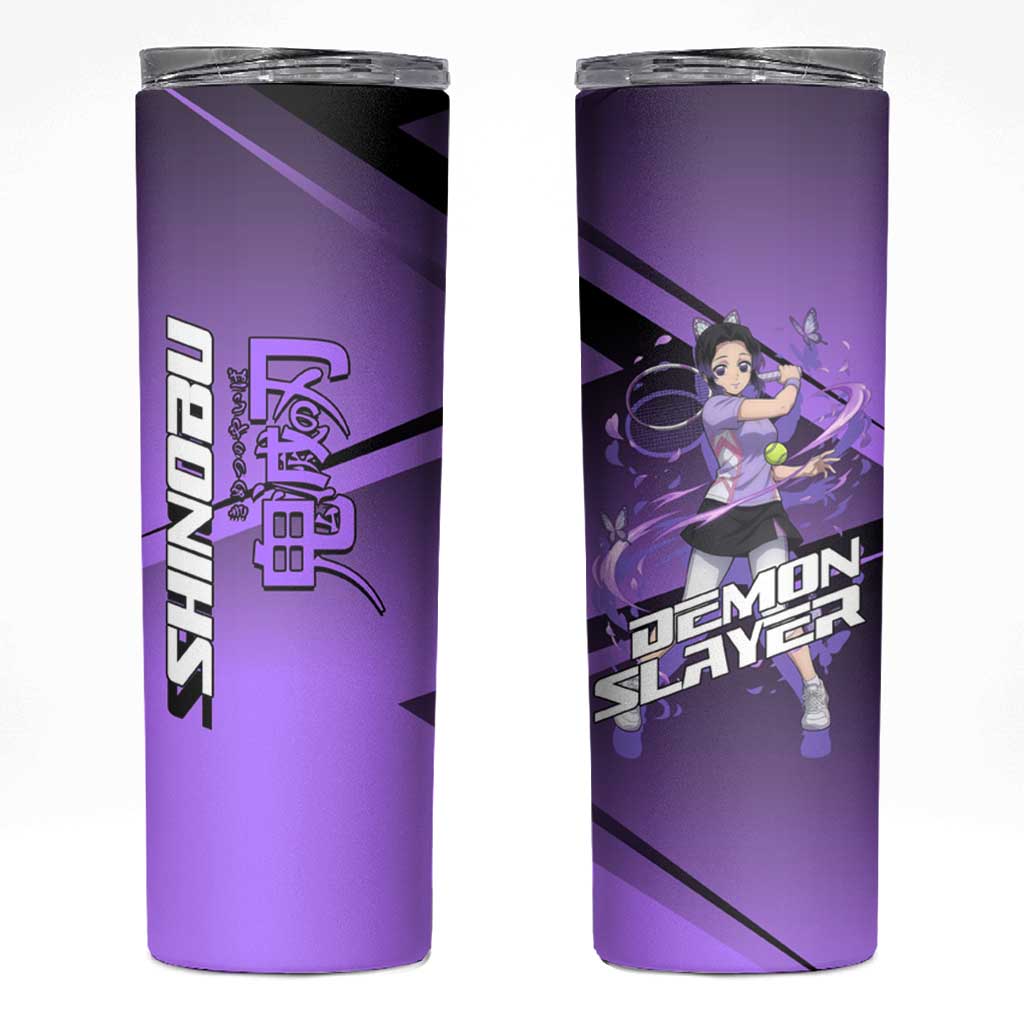 Shinobu Kocho Insect Rally Skinny Tumbler Sporty Anime Mashup Style