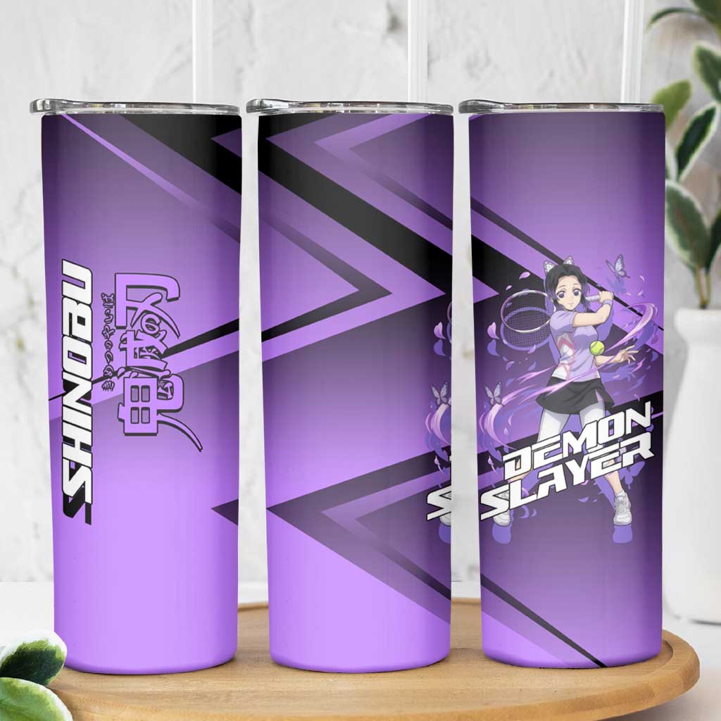 Shinobu Kocho Insect Rally Skinny Tumbler Sporty Anime Mashup Style