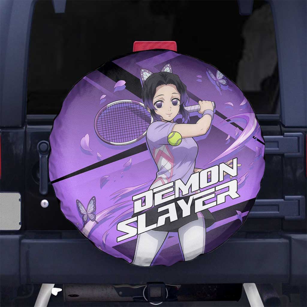 Shinobu Kocho Insect Rally Spare Tire Cover Sporty Anime Mashup Style