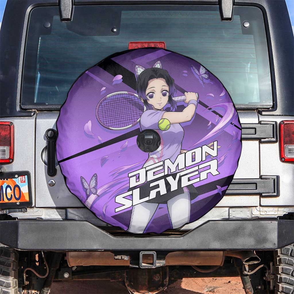 Shinobu Kocho Insect Rally Spare Tire Cover Sporty Anime Mashup Style