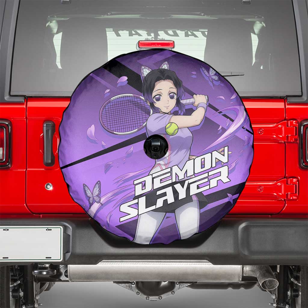 Shinobu Kocho Insect Rally Spare Tire Cover Sporty Anime Mashup Style