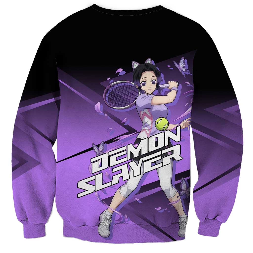 Shinobu Kocho Insect Rally Sweatshirt Sporty Anime Mashup Style