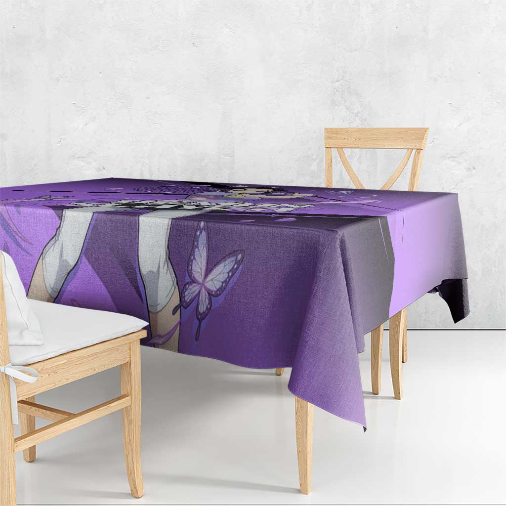 Shinobu Kocho Insect Rally Tablecloth Sporty Anime Mashup Style