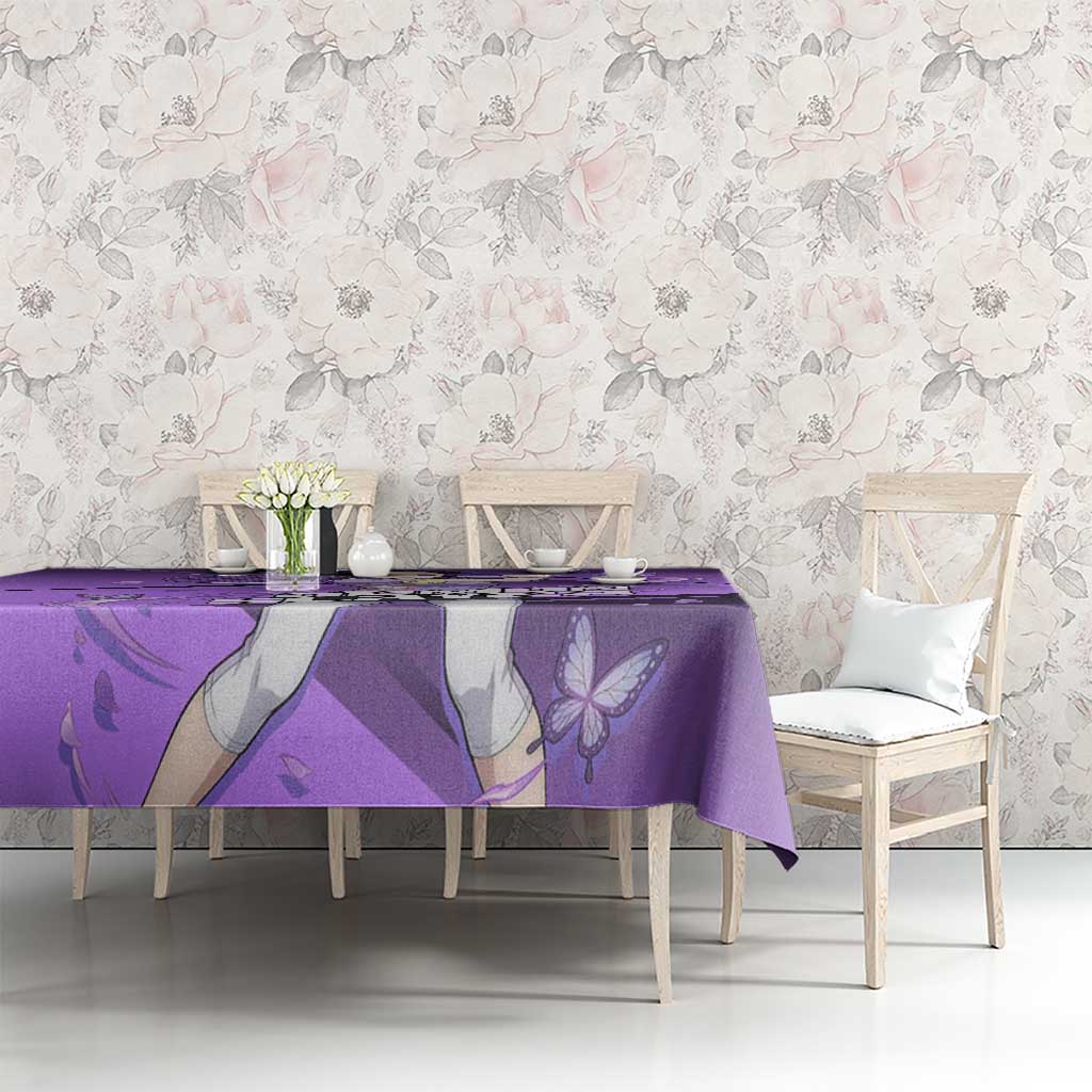 Shinobu Kocho Insect Rally Tablecloth Sporty Anime Mashup Style