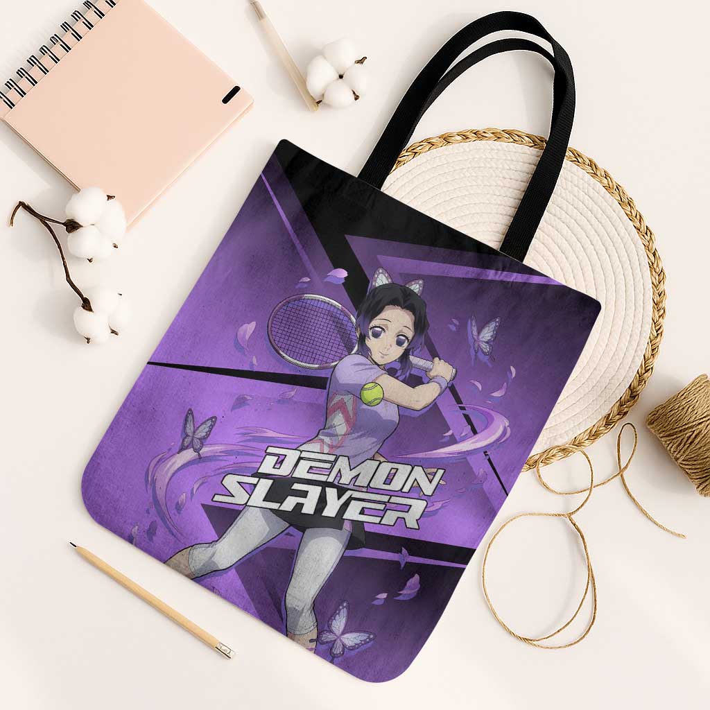Shinobu Kocho Insect Rally Tote Bag Sporty Anime Mashup Style