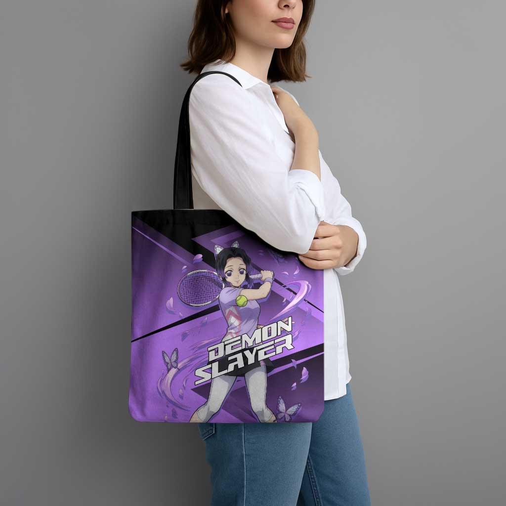 Shinobu Kocho Insect Rally Tote Bag Sporty Anime Mashup Style