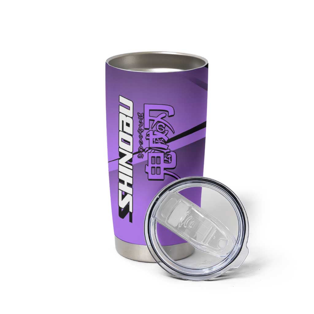 Shinobu Kocho Insect Rally Tumbler Cup Sporty Anime Mashup Style